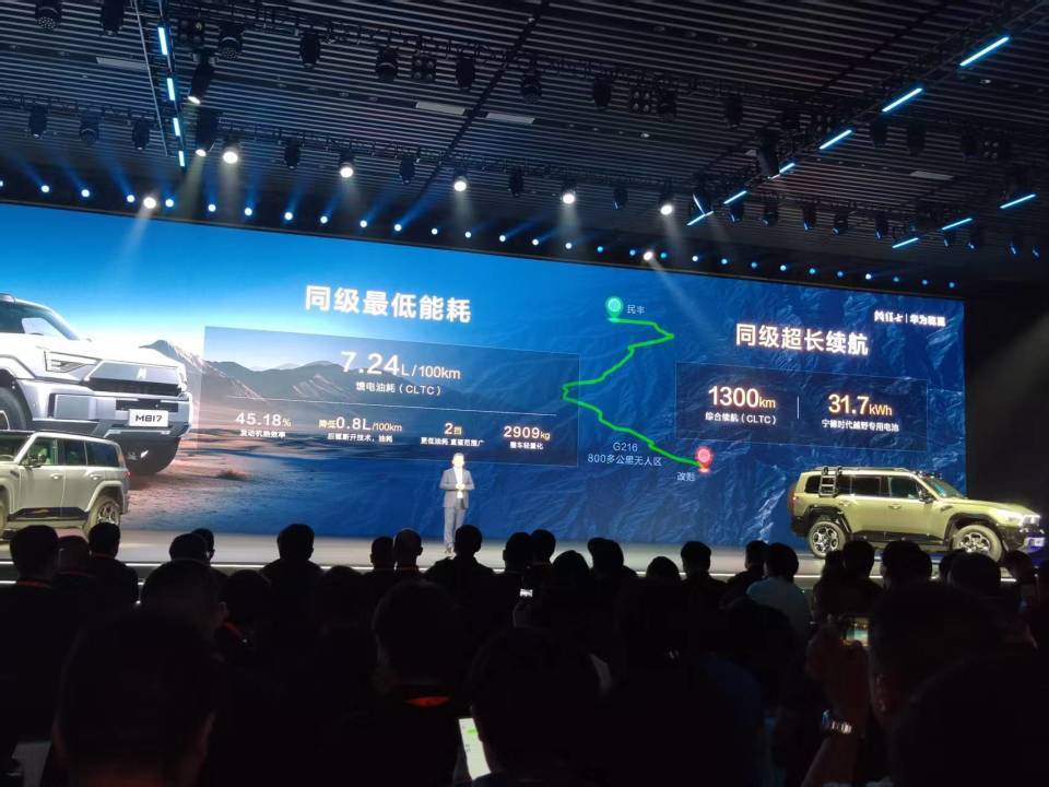 2 擋縱置 11 模 PHEV,搞越野的猛士M817技術不差百萬豪車