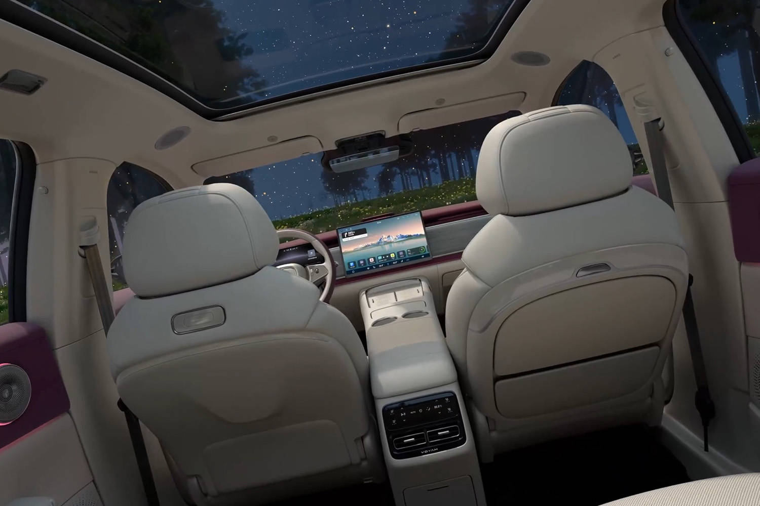 內飾全面煥新/搭載鴻蒙座艙5 新款嵐圖知音內飾曝光