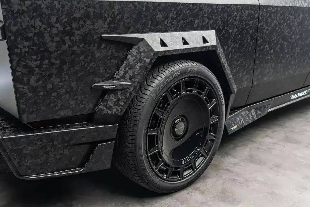 邁莎銳抽象改裝特斯拉Cybertruck “Elongation Evo”定制版,不銹鋼換裸碳