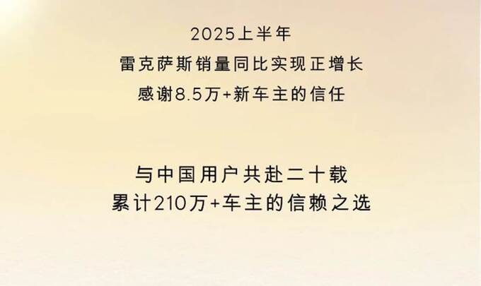 逆勢的雷克薩斯,通透的雷克薩斯