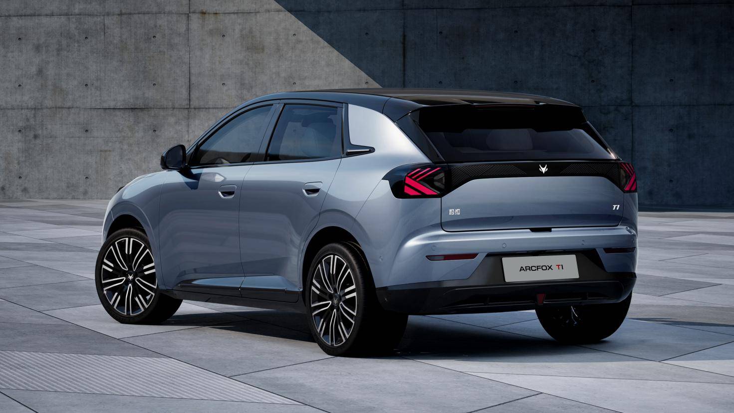 定位A0級/軸距2770mm 極狐T1官圖發布