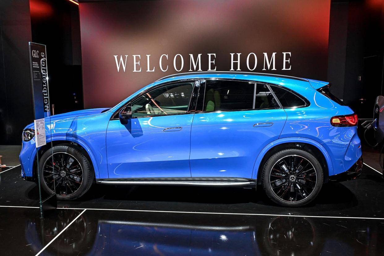 國產(chǎn)全新奔馳GLC EV諜照曝光 軸距或再加長