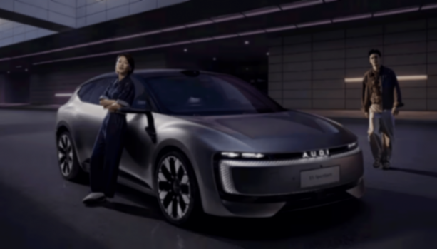 疑似奧迪E8諜照曝光,首款純電SUV,打小米YU7嗎?