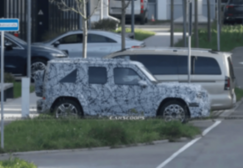 純電動(dòng)力/2027年首發(fā) 奔馳“小G”諜照首次曝光