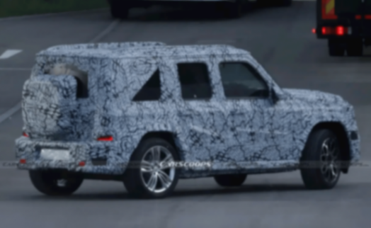 純電動(dòng)力/2027年首發(fā) 奔馳“小G”諜照首次曝光