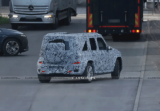 純電動(dòng)力/2027年首發(fā) 奔馳“小G”諜照首次曝光