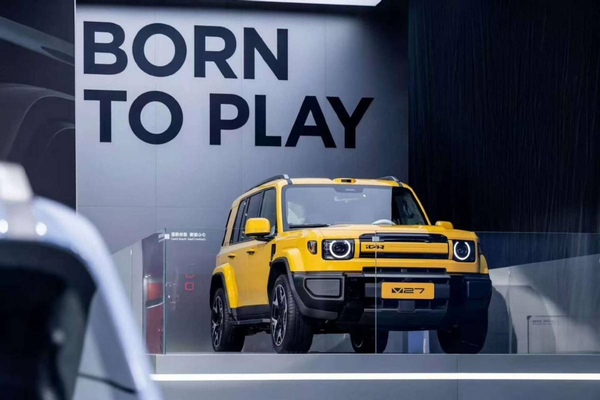 iCAR 首款增程硬派SUV,外觀大受好評,iCAR V27正式發(fā)布