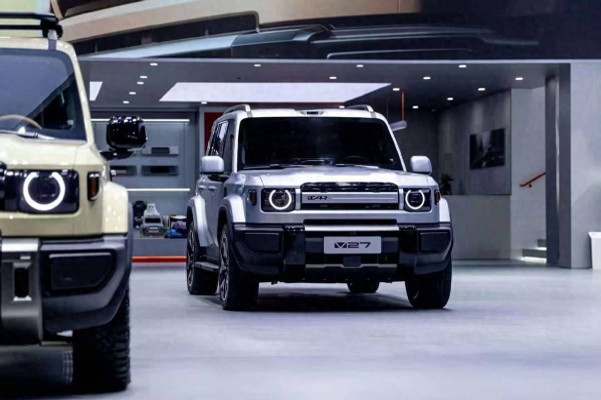 iCAR 首款增程硬派SUV,外觀大受好評,iCAR V27正式發(fā)布